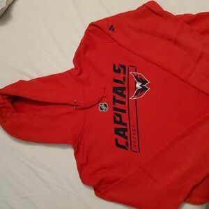 Washington Capitals Authentic Pro Hoodie XL Red